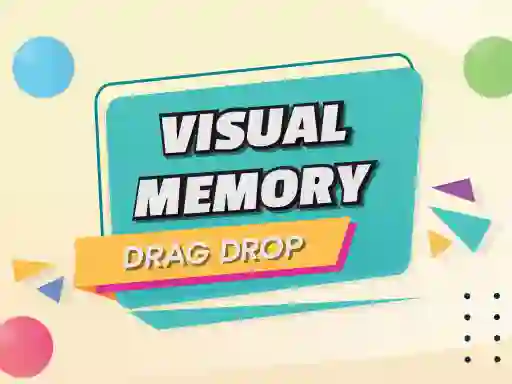 Trò chơi Visual Memory Drag Drop trực tuyến