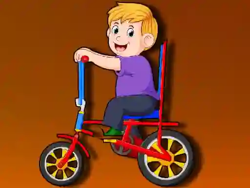Trò chơi Cartoon Bike Jigsaw trực tuyến