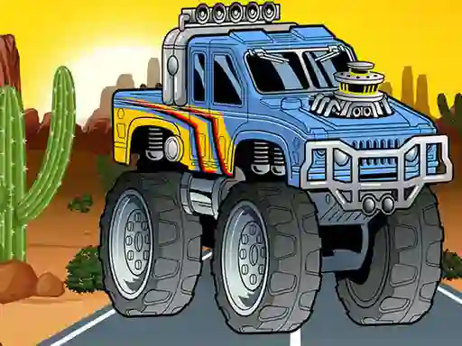 Trò chơi Crazy Monster Truck trực tuyến