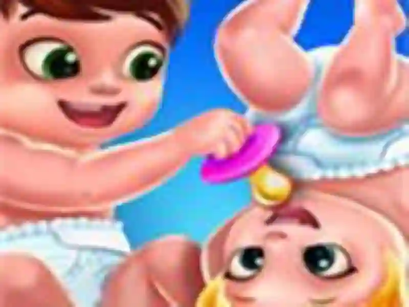 Trò chơi Baby Twins Caring Day trực tuyến