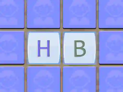 Trò chơi Alphabet Memory Game trực tuyến