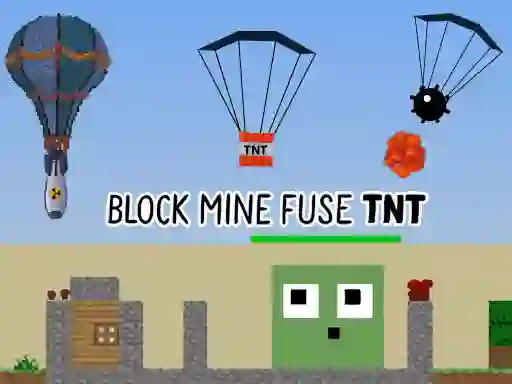 Trò chơi Block Mine Fuse TNT trực tuyến