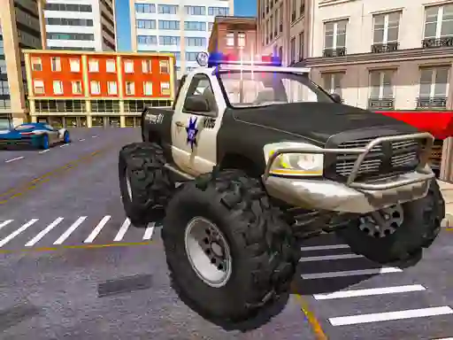 Trò chơi Police Truck Driver Simulator trực tuyến