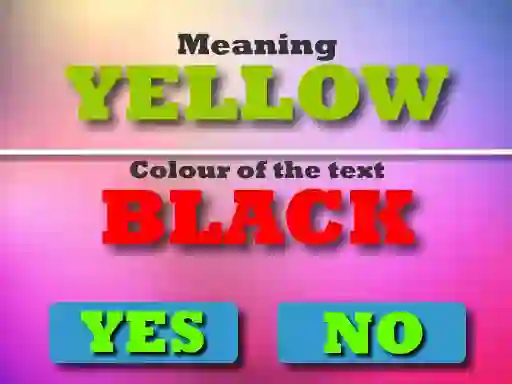 Trò chơi Colour Text Challeenge trực tuyến
