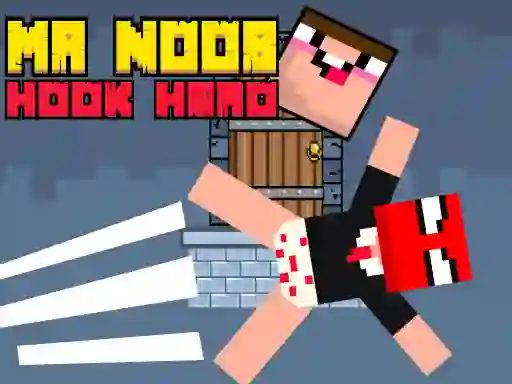 Trò chơi Mr Noob Hook Hero trực tuyến