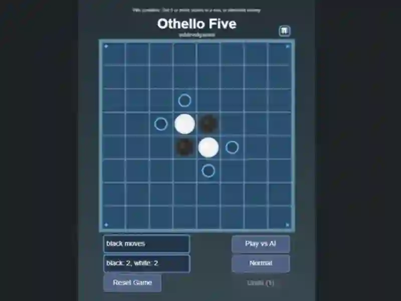 Trò chơi Othello Five trực tuyến