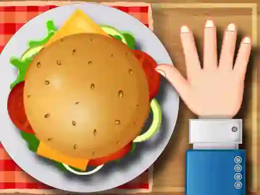 Trò chơi Burger Challenge trực tuyến