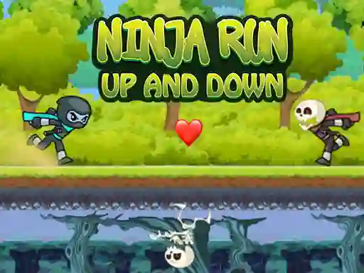 Trò chơi Ninja Run Up And Down trực tuyến