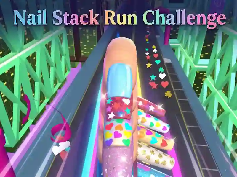 Trò chơi Nail Stack Run Challenge trực tuyến