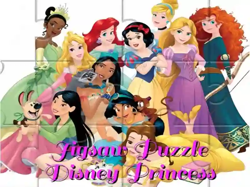Trò chơi Jigsaw Puzzle: Disney Princess trực tuyến