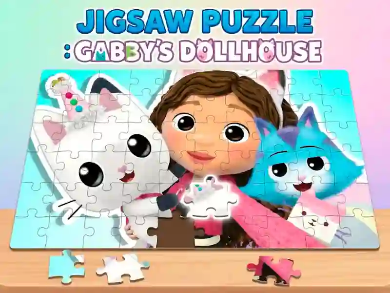 Trò chơi Jigsaw Puzzle: Gabby's Dollhouse trực tuyến