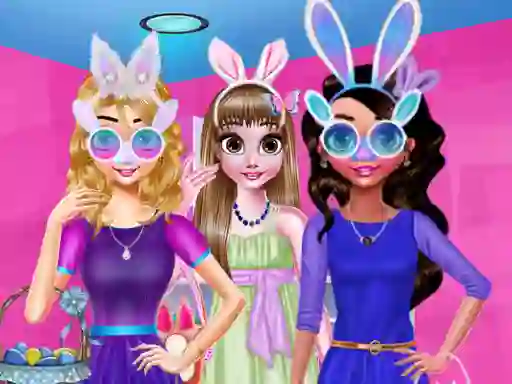 Trò chơi Funny Easter Girls trực tuyến