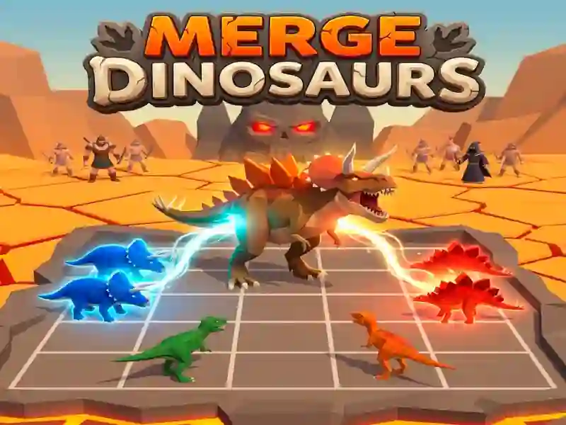 Trò chơi Merge Dinosaurs trực tuyến