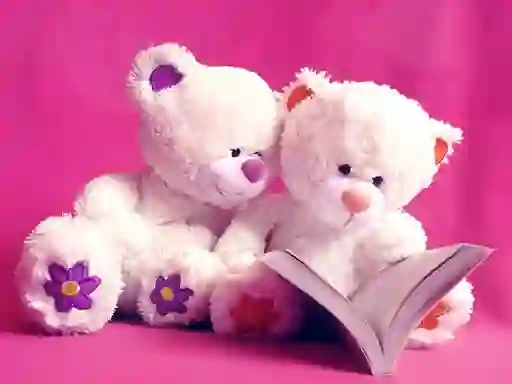 Trò chơi Cute Teddy Bears Slide trực tuyến