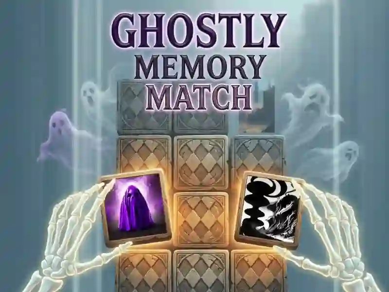 Trò chơi Ghosts Memory Match trực tuyến