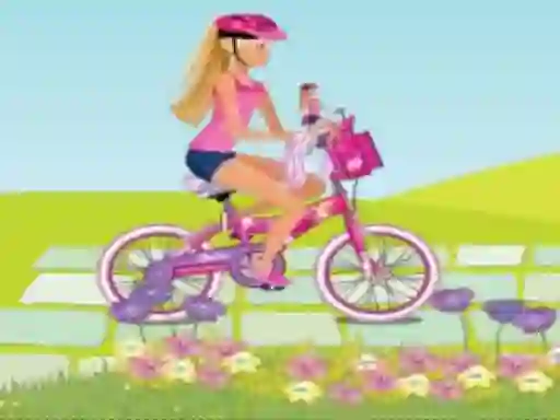Trò chơi BARBIE RIDES A BIKE trực tuyến