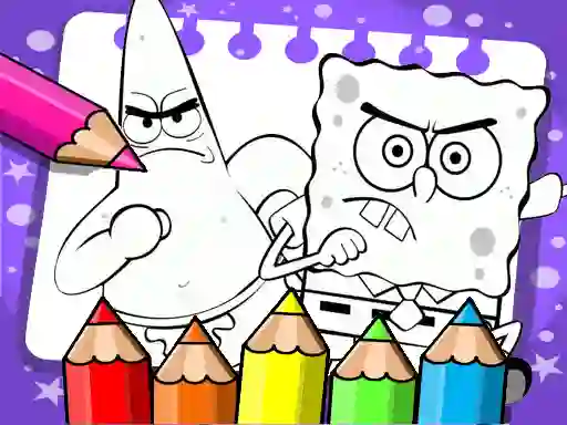 Trò chơi Sponge Bob Coloring Book trực tuyến