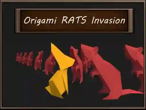 Trò chơi Origami Rats Invasion trực tuyến