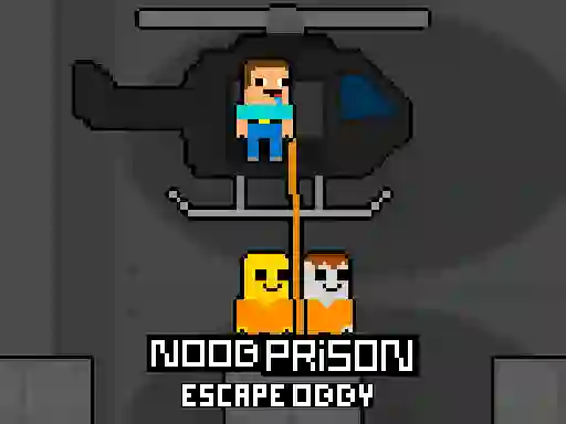 Trò chơi Noob Prison Escape Obby trực tuyến