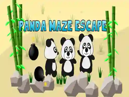 Trò chơi Panda Maze Escape trực tuyến