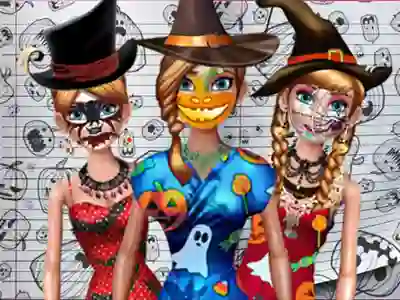 Trò chơi Halloween Doll Creator trực tuyến