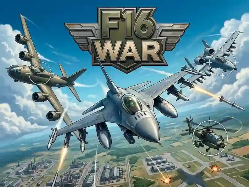 Trò chơi F16 War trực tuyến
