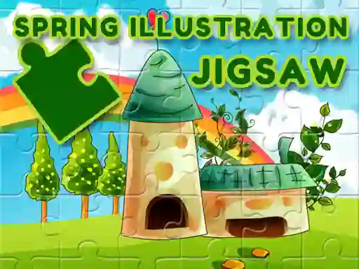 Trò chơi Spring Illustration Puzzle trực tuyến