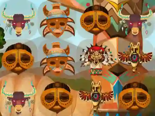 Trò chơi Totem Match 3 trực tuyến