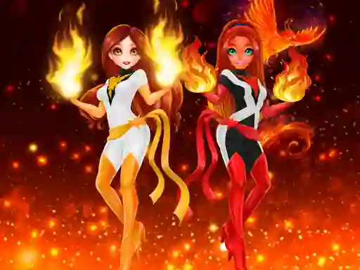 Trò chơi Princess Flame Phoenix trực tuyến