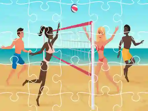 Trò chơi Beach Volleyball Jigsaw trực tuyến