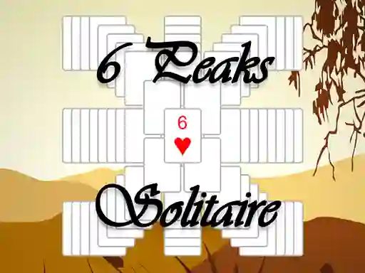 Trò chơi 6 Peaks Solitaire trực tuyến