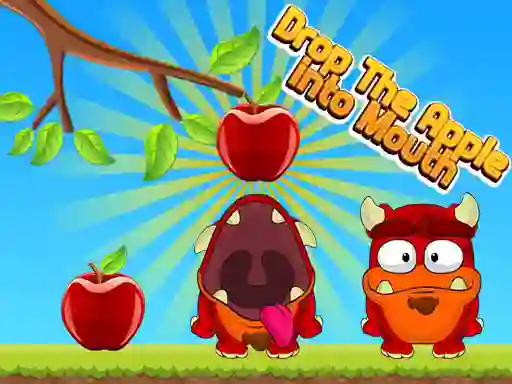 Trò chơi Drop The Apple Into Mouth trực tuyến