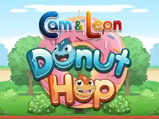Trò chơi Cam and Leon: Donut Hop trực tuyến