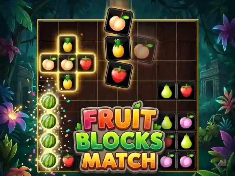 Trò chơi Fruit Blocks Match trực tuyến