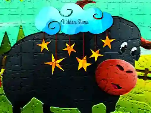 Trò chơi Cartoon Hidden Stars trực tuyến