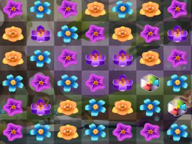 Trò chơi Flower Match 3 trực tuyến