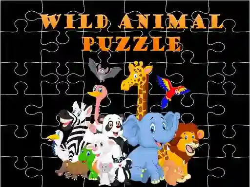Trò chơi Wild Animals Puzzle trực tuyến