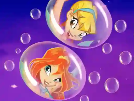 Trò chơi Draw Winx Bubble Path trực tuyến