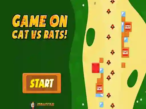 Trò chơi Game On Cat vs Rats! trực tuyến