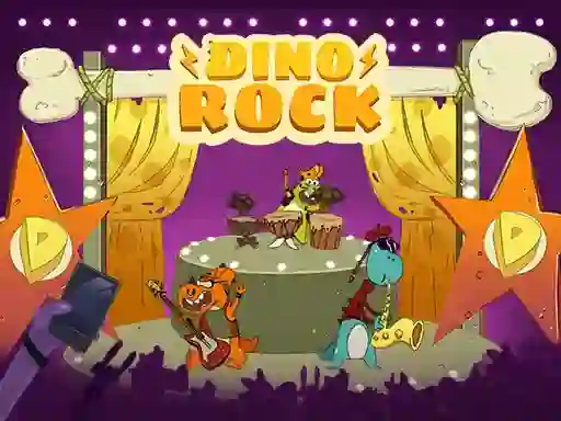 Trò chơi Dino Rock trực tuyến