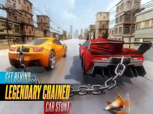Trò chơi Chained Car Stunts Race Mega Ramp trực tuyến