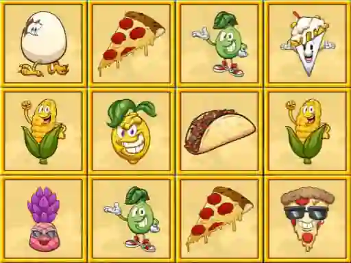Trò chơi Foody Memory trực tuyến