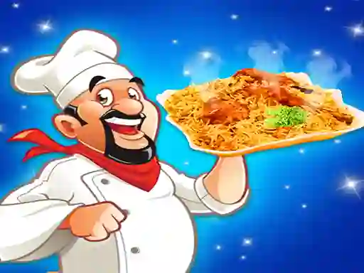 Trò chơi Biryani Recipes and Super Chef Cooking Game trực tuyến