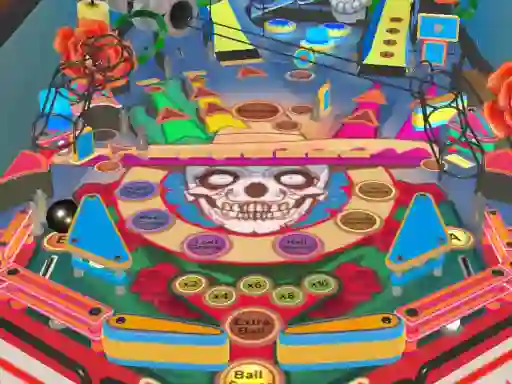 Trò chơi Pinball Simulator Day of Dead trực tuyến