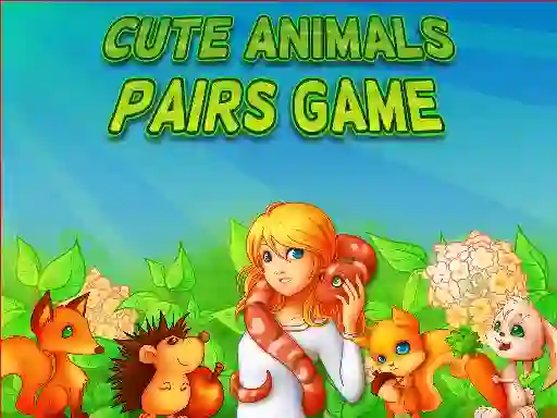 Trò chơi Cute Animals Pairs Game trực tuyến