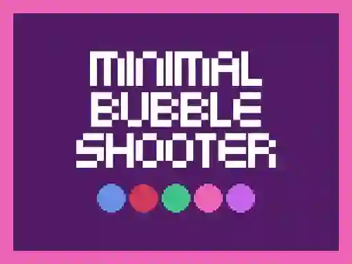 Trò chơi Minimal Bubble Shooter trực tuyến