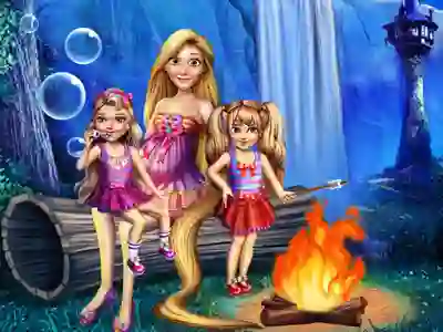 Trò chơi Gorgeous Twins Spring Camp trực tuyến