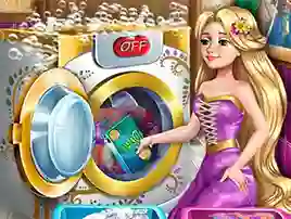Trò chơi Goldie Princess Laundry Day trực tuyến