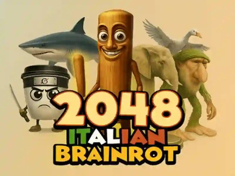 Trò chơi 2048 Italian Brainrot trực tuyến