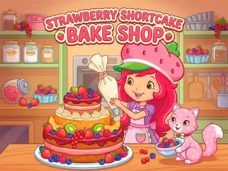Trò chơi Strawberry Shortcake Bake Shop trực tuyến